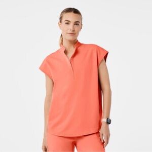 Rafaela oversized scrub top